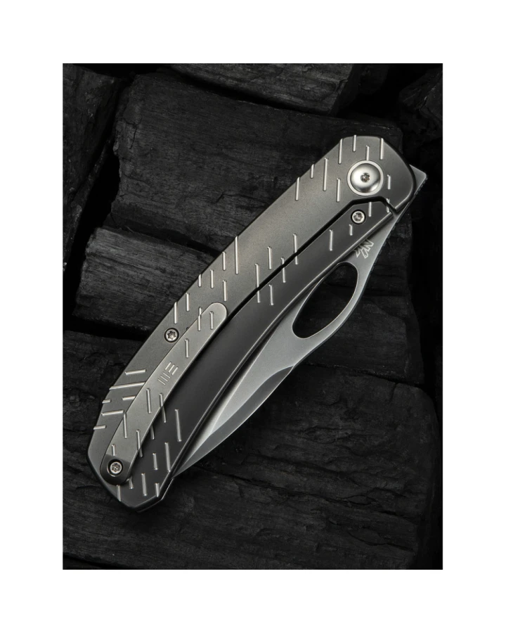 Ніж складаний Weknife Inmate WE23096B-4, CPM-20CV, титан, сірий