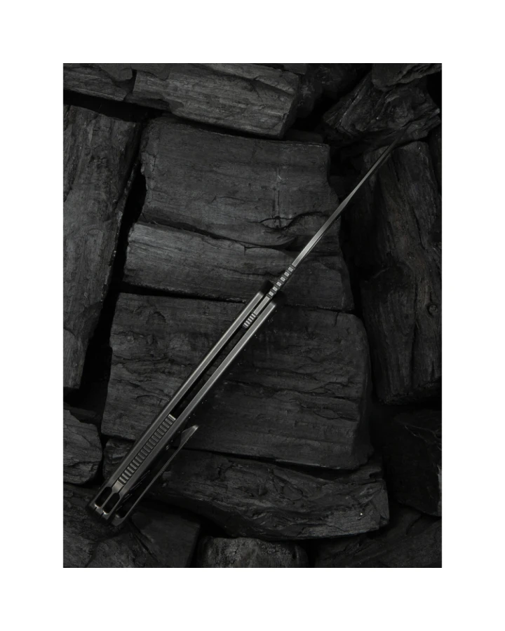 Ніж складаний Weknife Inmate WE23096B-4, CPM-20CV, титан, сірий