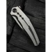 Ніж складаний Weknife Kyklos Satin WE23086-3, Bohler M390, титан, сірий
