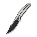 Ніж складаний Weknife Kyklos Satin WE23086-3, Bohler M390, титан, сірий