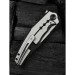 Ніж складаний Weknife Kyklos Satin WE23086-3, Bohler M390, титан, сірий
