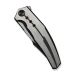 Ніж складаний Weknife Kyklos Satin WE23086-3, Bohler M390, титан, сірий