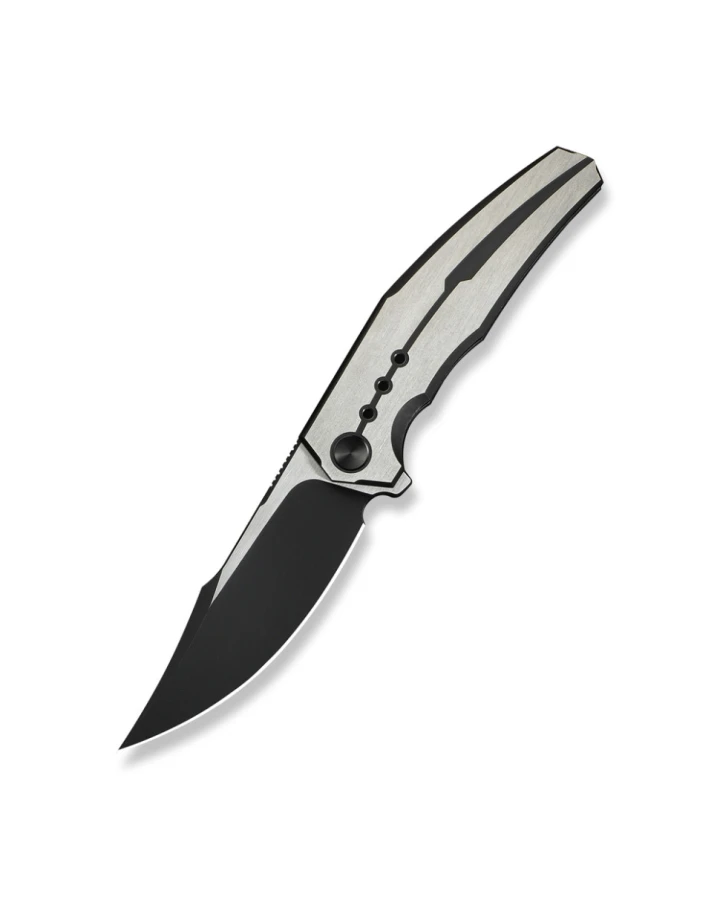 Ніж складаний Weknife Kyklos Satin WE23086-3, Bohler M390, титан, сірий