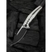Ніж складаний Weknife Kyklos Satin WE23086-3, Bohler M390, титан, сірий