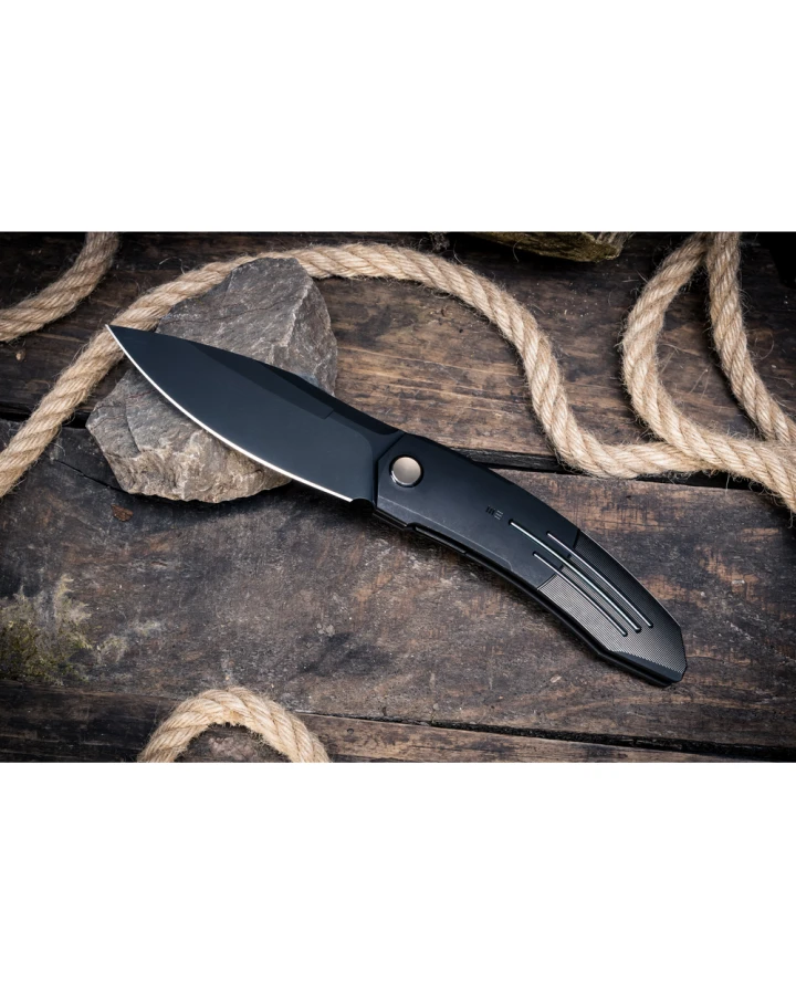 Ніж складаний Weknife Sine Wave WE23069B-1, Bohler M390, титан, чорний