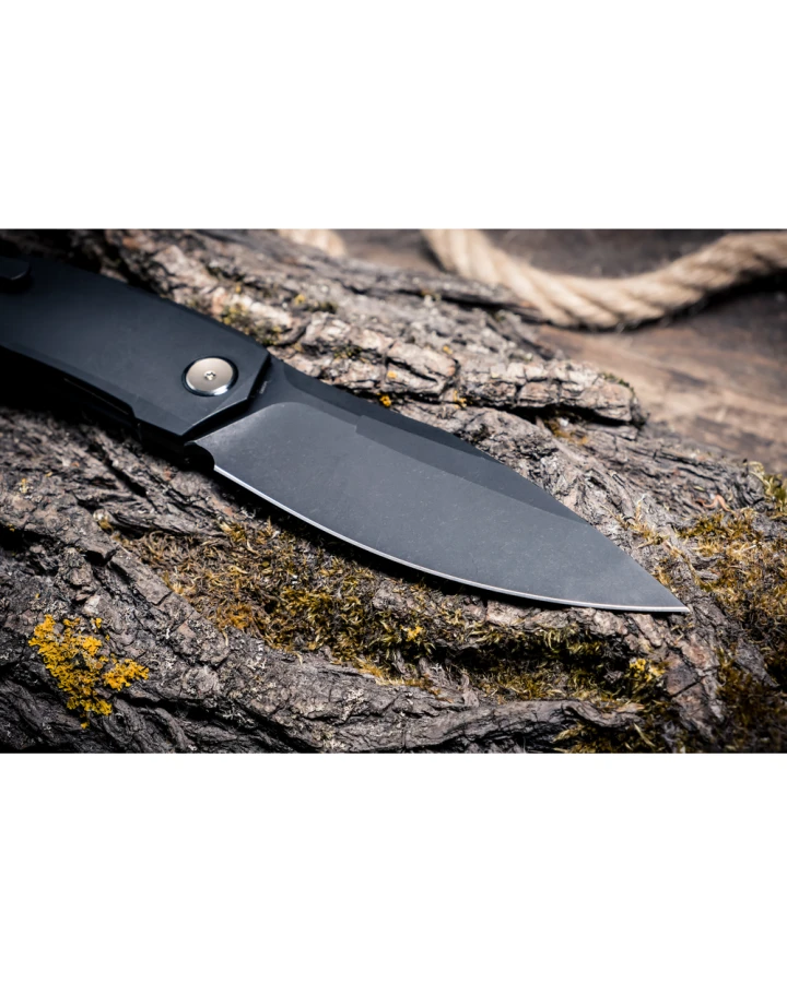 Ніж складаний Weknife Sine Wave WE23069B-1, Bohler M390, титан, чорний
