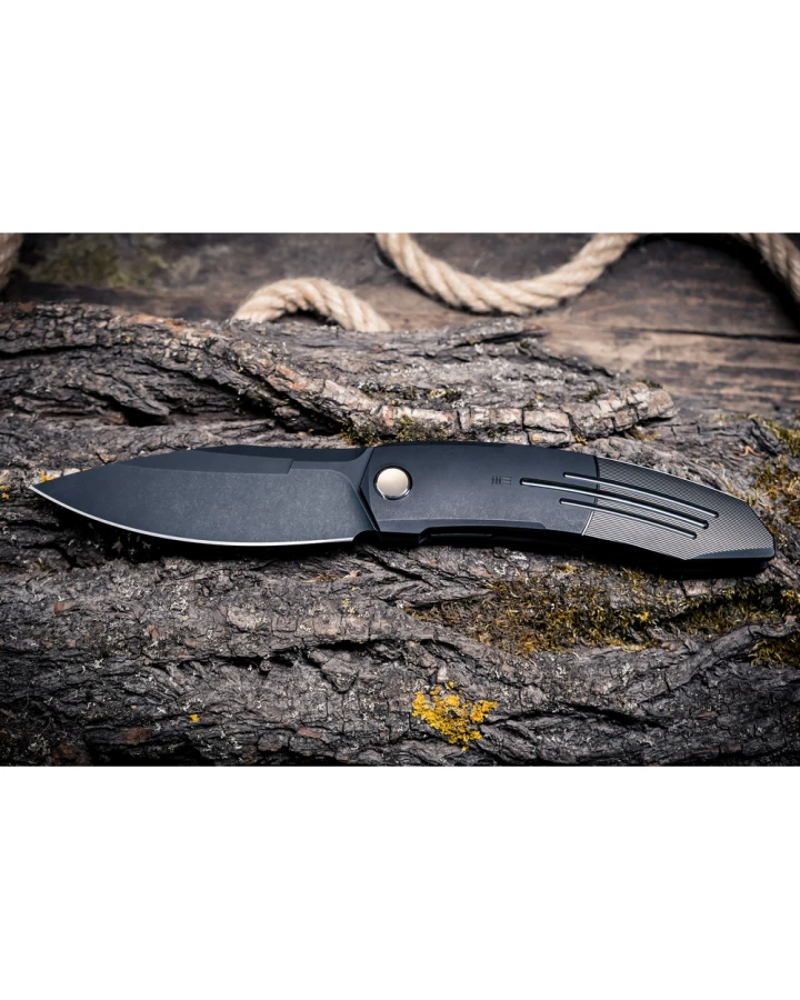 Ніж складаний Weknife Sine Wave WE23069B-1, Bohler M390, титан, чорний