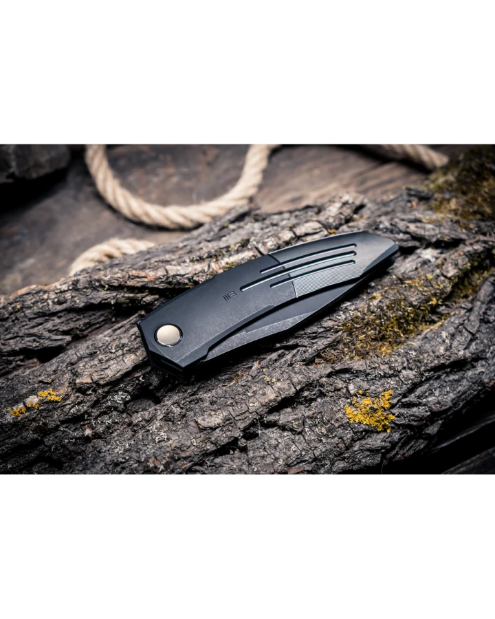 Ніж складаний Weknife Sine Wave WE23069B-1, Bohler M390, титан, чорний