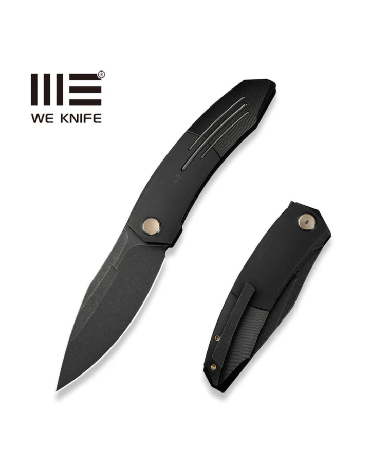 Ніж складаний Weknife Sine Wave WE23069B-1, Bohler M390, титан, чорний