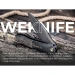 Ніж складаний Weknife Sine Wave WE23069B-3, Bohler M390, титан, сірий