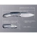 Ніж складаний Weknife Sine Wave WE23069B-3, Bohler M390, титан, сірий