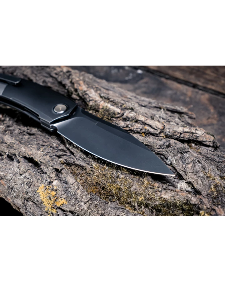 Ніж складаний Weknife Sine Wave WE23069B-3, Bohler M390, титан, сірий