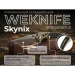 Ніж складаний Weknife Skynix WE24087-3, Bohler M390, титан, чорний