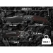 Ніж складаний Weknife Skynix WE24087-4, Bohler M390, титан, сірий