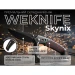 Ніж складаний Weknife Skynix WE24087-4, Bohler M390, титан, сірий