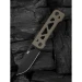 Ніж складаний Weknife Tyro WE24001-3, CPM-20CV, титан, чорний