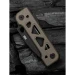 Ніж складаний Weknife Tyro WE24001-3, CPM-20CV, титан, чорний