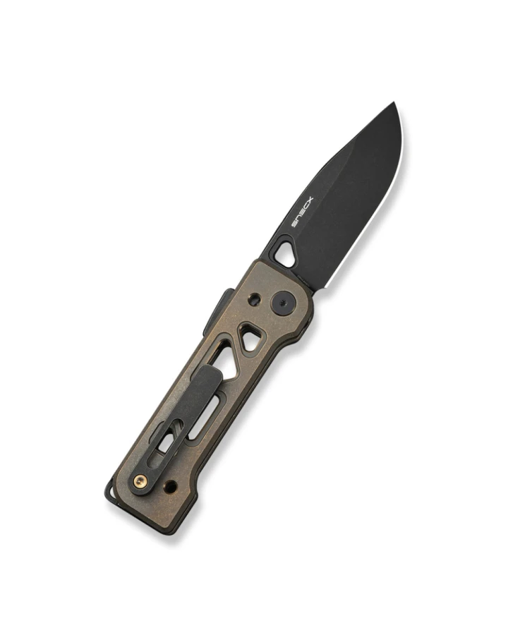 Ніж складаний Weknife Tyro WE24001-3, CPM-20CV, титан, чорний