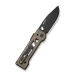 Ніж складаний Weknife Tyro WE24001-3, CPM-20CV, титан, чорний