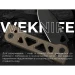 Ніж складаний Weknife Tyro WE24001-3, CPM-20CV, титан, чорний