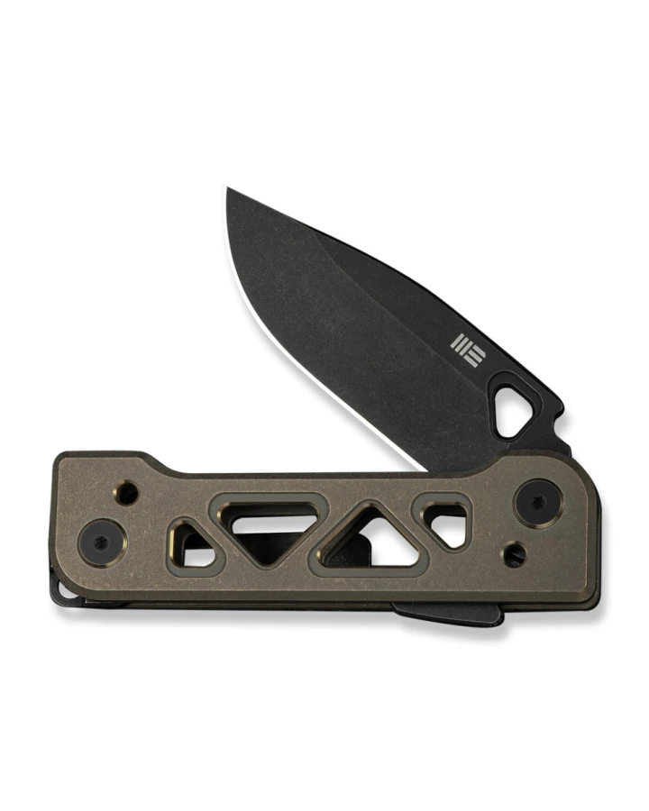 Ніж складаний Weknife Tyro WE24001-3, CPM-20CV, титан, чорний
