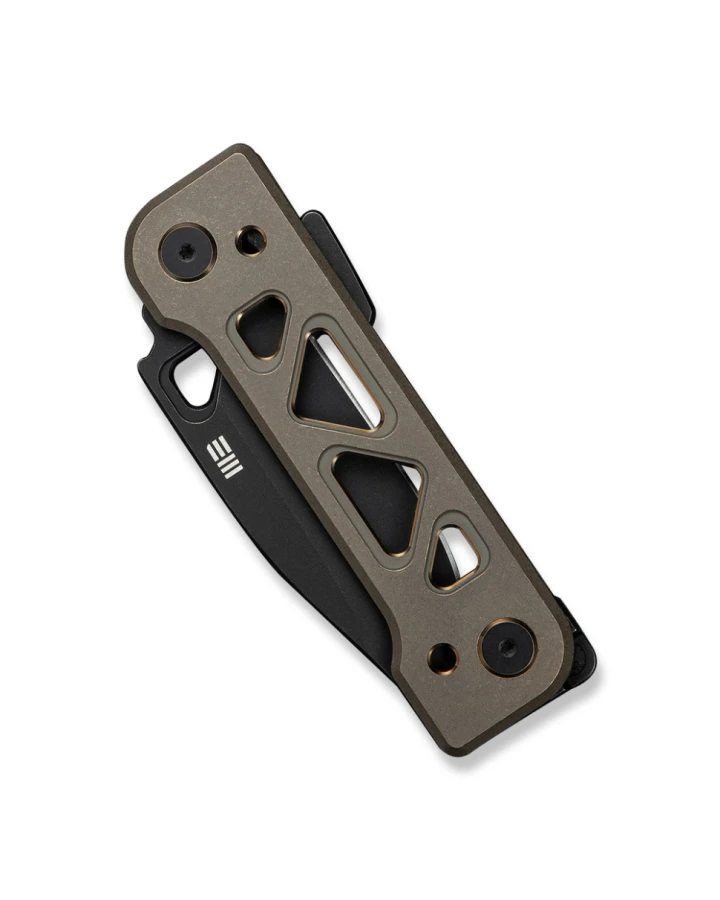 Ніж складаний Weknife Tyro WE24001-3, CPM-20CV, титан, чорний