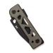 Ніж складаний Weknife Tyro WE24001-3, CPM-20CV, титан, чорний