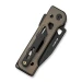 Ніж складаний Weknife Tyro WE24001-3, CPM-20CV, титан, чорний