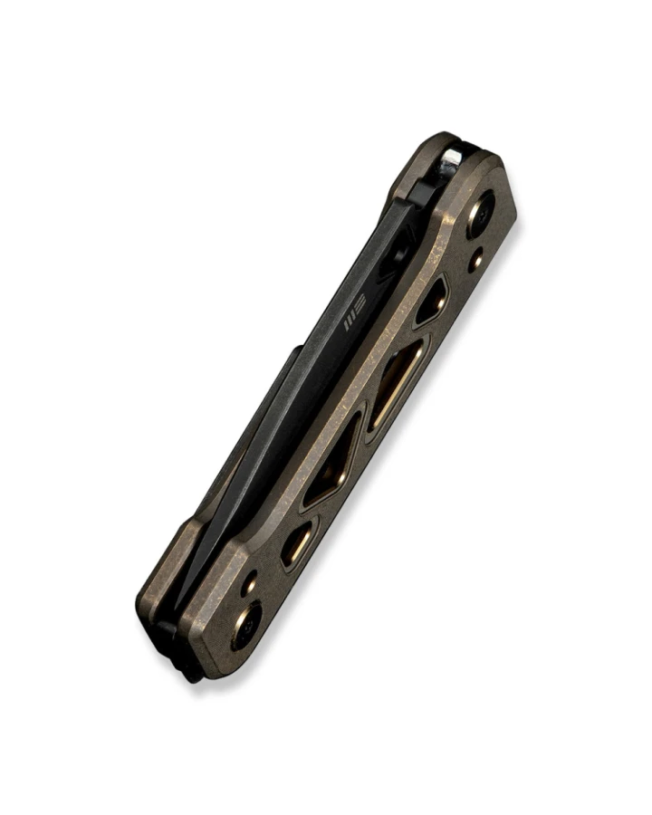 Ніж складаний Weknife Tyro WE24001-3, CPM-20CV, титан, чорний