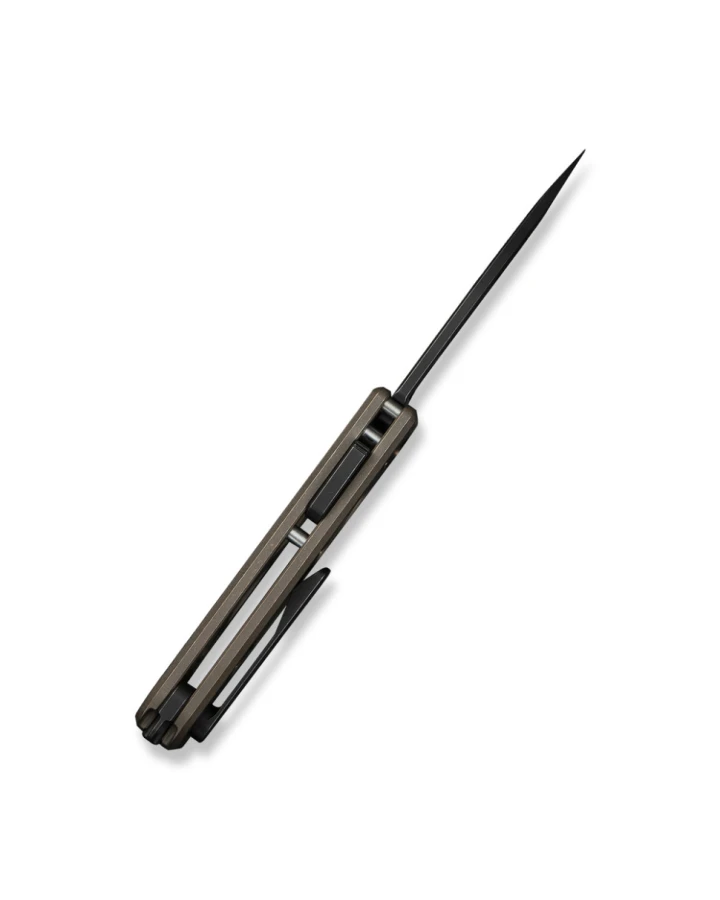 Ніж складаний Weknife Tyro WE24001-3, CPM-20CV, титан, чорний