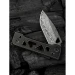 Ніж складаний Weknife Tyro WE24001-DS1, Дамаська сталь, титан, чорний