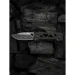 Ніж складаний Weknife Tyro WE24001-DS1, Дамаська сталь, титан, чорний