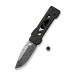 Ніж складаний Weknife Tyro WE24001-DS1, Дамаська сталь, титан, чорний