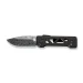 Ніж складаний Weknife Tyro WE24001-DS1, Дамаська сталь, титан, чорний