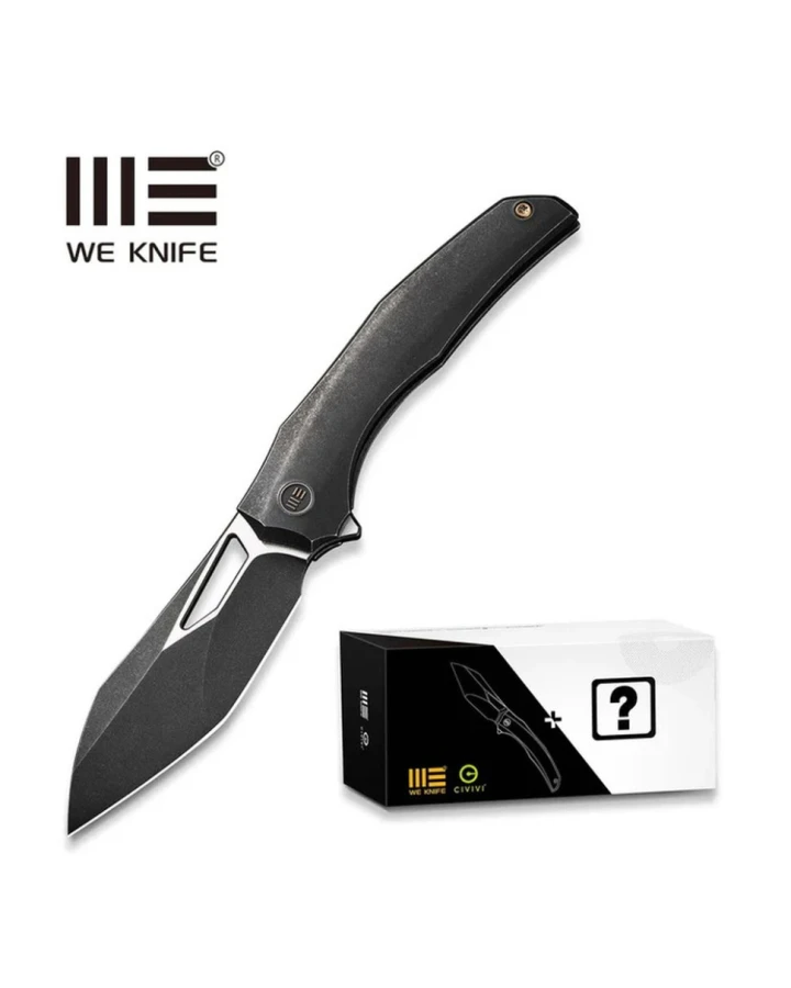 Ніж складаний Weknife WE22042B-1 MB, CPM-20CV, титан, чорний