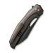 Ніж складаний Weknife WE22042B-2 MB, CPM-20CV, титан, коричневий