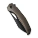 Ніж складаний Weknife WE22042B-2 MB, CPM-20CV, титан, коричневий