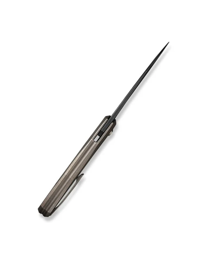 Ніж складаний Weknife WE22042B-2 MB, CPM-20CV, титан, коричневий