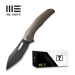 Ніж складаний Weknife WE22042B-2 MB, CPM-20CV, титан, коричневий