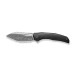Ніж складаний Weknife WE22042B-DS1 MB, Дамаська сталь, титан, чорний