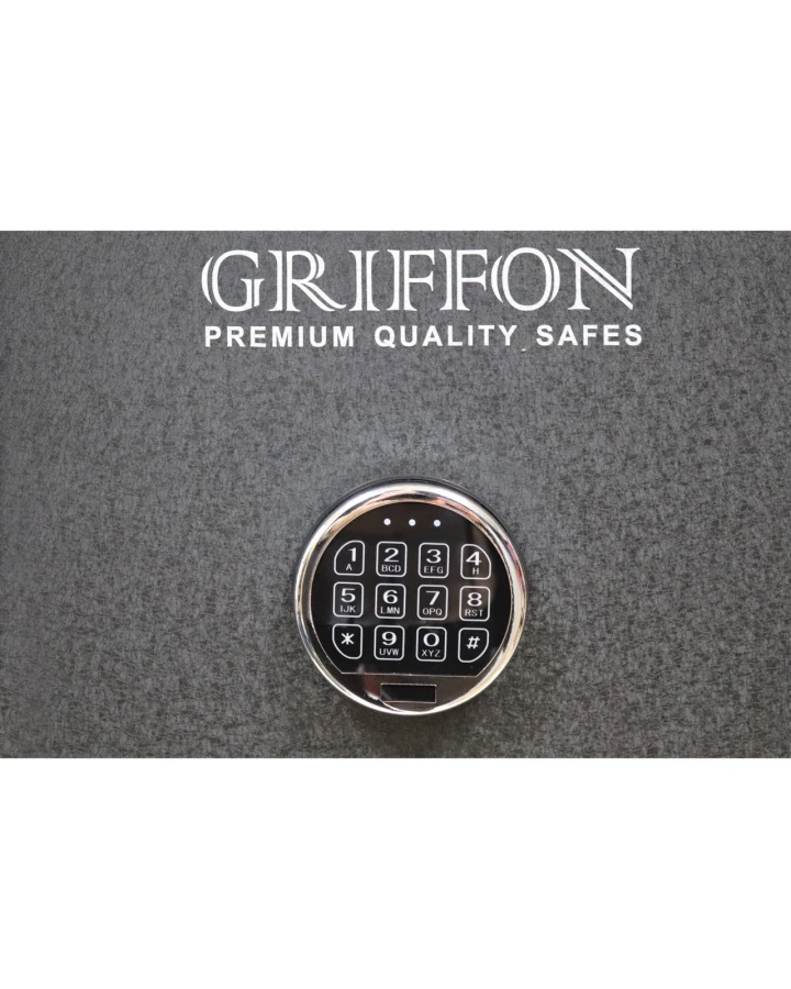 Купити сейф GRIFFON GS.420.E BLACK.CR у чорному кольорі — Україна